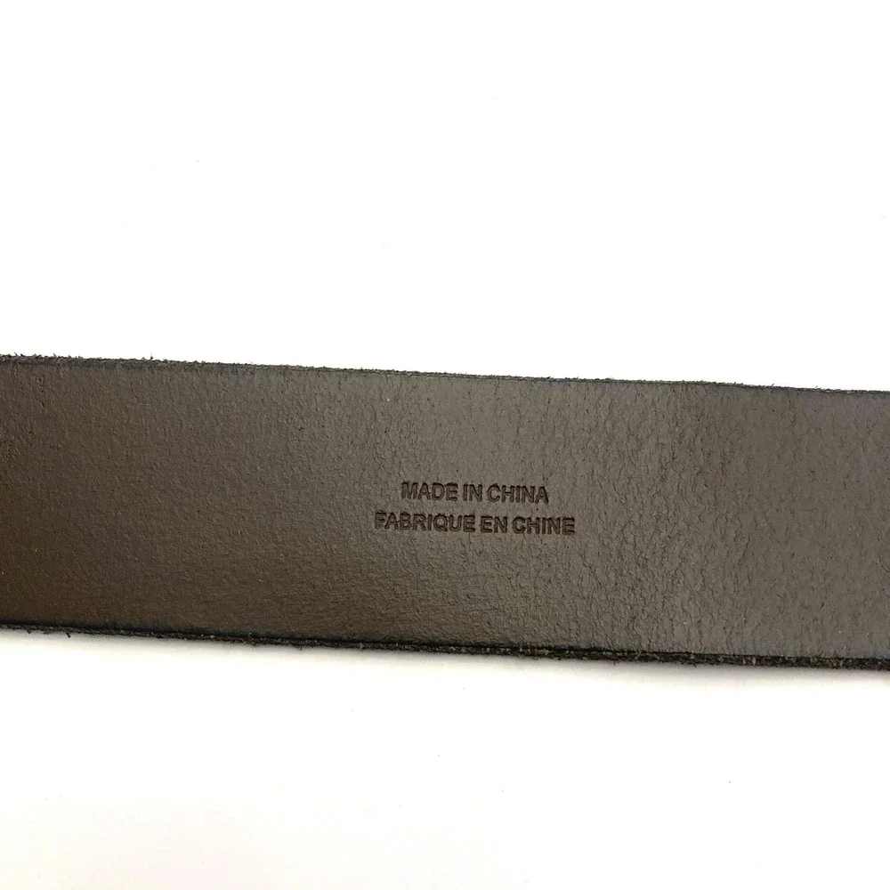 POLO RALPH LAUREN Brown Leather Belt Pony Buckle Mens 40/100 1.5